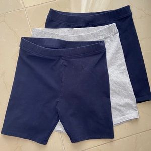 Girls cart-wheel shorts 3-pack